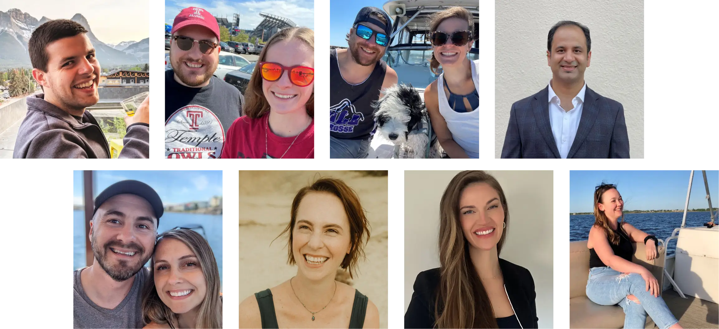 collage of several Skellig employees